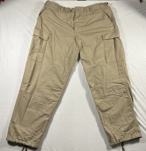 Tru-Spec BDU Botón Mosca Pantalón Poli-Algodón Ripstop Caqui XL-Reg 39”-43” - Imagen 1 de 4