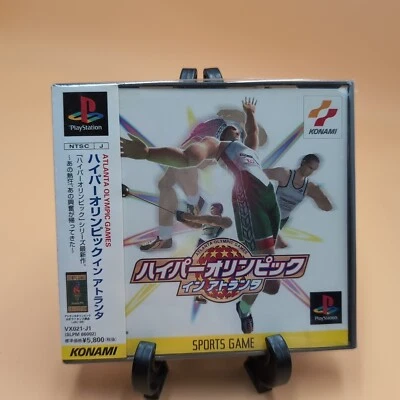SEALED KONAMI HYPER OLYMPICS in ATLANTA PlayStation PS1  Japan USA SELLER - Image 1 of 4