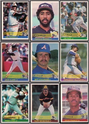 1984 Donruss Baseball #221-440 -- You Pick to Complete Your Set - Image 1 of 4