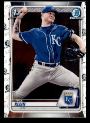 2020 Bowman Chrome Draft #BD157 Will Klein - Image 1 of 2