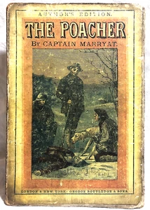 Captain Marryat - The Poacher - Scarce Routledge Yellowback Edition - Imagen 1 de 7