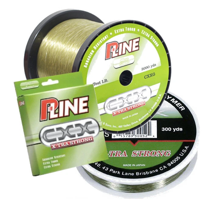 P-Line Cxx Moss Green X-Tra Strong Fishing Line 600 Yards Select Lb Test - Image 1 of 1