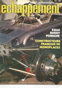 ECHAPPEMENT N°86 BUGGY APAL MOTEUR PORSCHE / OPEL MANTA & ASCONA / LANCIA BETA - Picture 1 of 2