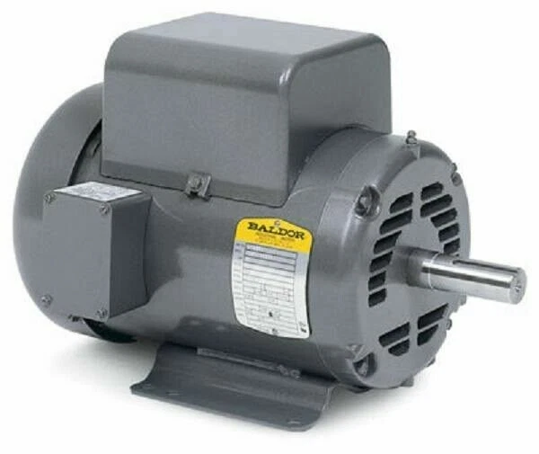 Baldor 5HP 230V Single Phase Electric Motor - L1430T