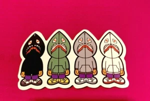 3” Vinyl Sticker Skateboard Face Hoodie gang Friends bestie Siblings Backs NEW - Picture 1 of 3