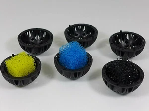 Biobälle Ø 26,36,46,48,56mm Filterbälle Filterkugeln mit Schwamm für Teichfilter - Bild 1 von 30