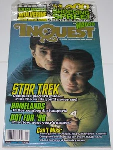 InQuest Collectible Card Game Price Guide Magazine #9 Wizard 1996 Star Trek - Picture 1 of 2