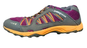 Patagonia Fore Runner Evo Amaranth Turmeric Trail Hiking Shoe Purple Womens 9 - Picture 1 of 10
