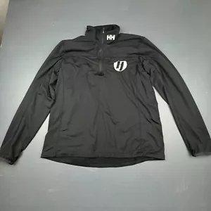 Helly Hansen 1/4 Zip Pullover Men’s XL Black Stretch Heavenly Ski Resort Outdoor - Picture 1 of 9