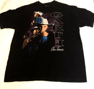 De Colección: Camiseta de Concierto Garth Brooks Para Hombre L - Etiqueta Hanes Beefy - Pose Inc 1992 - Imagen 1 de 6
