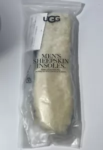 NEW UGG Mens Sheepskin Insoles Size 10 Ships Free - Picture 1 of 3