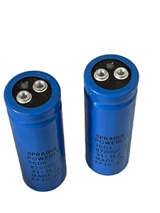 Capacitors Sprague Powerlytic 36DX 48700UF 40VDC  Lot of 2 -NEW. - Picture 1 of 4