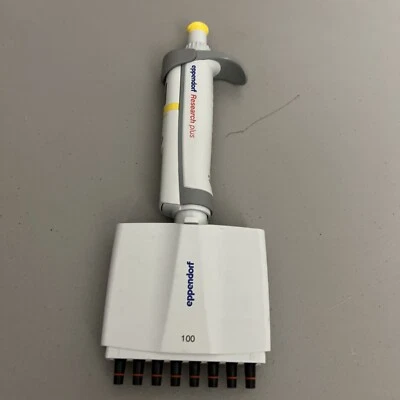 Eppendorf Research Plus 8 通道移液器 100 10-100 uL 移液器 — 第 1/4 张图片