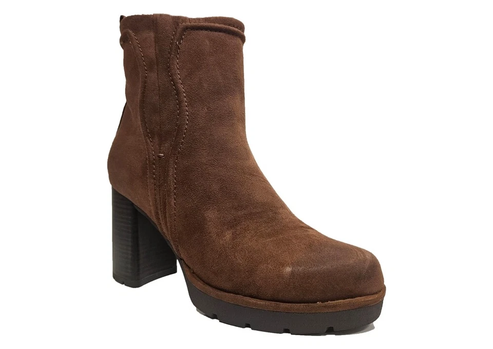 Marco Tozzi Botas Altas al Tobillo Damas Tacón Con Cremallera Tobillo Talla 3 4 5 6 7 8 B Foto 1 de 1