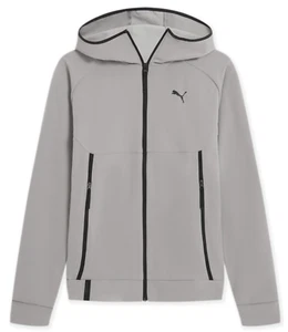 Puma Tech Trainingsjacke Herren grau Full Zip Kapuze Größe Small NEU - Bild 1 von 2