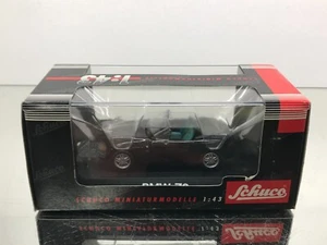 SCHUCO 04142 BMW Z3 ROADSTER OPEN TOP -BLACK+BLUE INTERIOR 1:43- GOOD IN BOX - Imagen 1 de 8