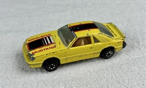 Vintage Yatming Ford Mustang Pace Car Yellow No. 1028 Diecast Toy Car Thailand - Bild 1 von 11