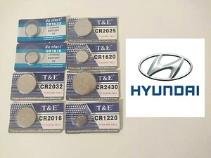 Pile de remplacement pour clé HYUNDAI tous modèle au choix - Piles Neuves - Picture 1 of 22