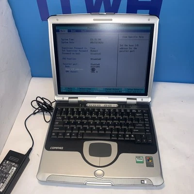 Nice -Compaq Presario 700 Laptop AMD Duron 900MHZ 64MB RAM (NO hard drive/caddy) Foto 1 de 4
