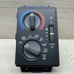 95-97 CHEVY GMC CLIMATE CONTROL UNIT S-10 BLAZER JIMMY HVAC A/C HEATER 96 TEMP - Picture 1 of 5
