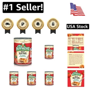 Delicious Italian Beef Ravioli - 15 oz Cans, Pack of 5 for Pantry Essentials - Picture 1 of 9