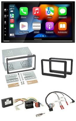 Kenwood DAB USB Bluetooth 2DIN Lenkrad Autoradio für Alfa Romeo Brera 159 Spider - Bild 1 von 4