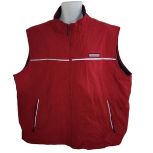 Vineyard Vines Nor'easter Fleece Lined Reflective Nylon Vest Outerwear - Men's - Picture 1 of 10