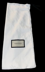Gucci Authentischer weißer Staubbeutel 16" x 6" - Bild 1 von 7