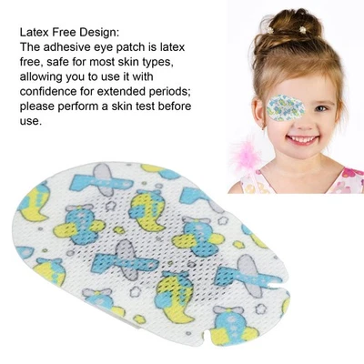 40pcs Adhesive Eye Patch Breathable Adults Kids Lazy Amblyopia Eyepatch For HG5 - Image 1 of 4
