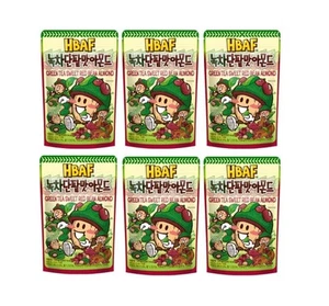 6 X HBAF Té Verde Dulce Frijol Rojo Almendra 190g de Corea - Imagen 1 de 2