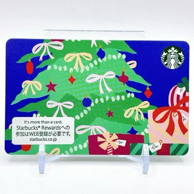 Starbucks Coffee Congratulations Tree 2024 design Card Japan F/S Standard size - Image 1 of 4