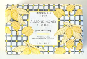 Beekman 1802 Almendra Miel Galleta Leche de Cabra Jabón Barra GRANDE 9 OZ ENVÍO GRATUITO - Imagen 1 de 6
