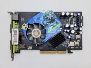 XFX NVIDIA GeForce 7600GT 560M 256MB DDR3 DUAL DVI TV AGP Graphic Card - Afbeelding 1 van 13