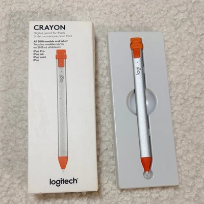 Lápiz digital Logitech Crayon para Apple iPad Pro Air Mini 2018 y posteriores Foto 1 de 4