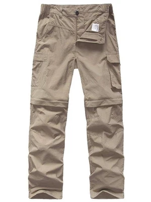 Kids' Cargo Pants, Boy's Casual Outdoor Quick Dry Waterproof Hiking Climbing ... - Image 1 of 4