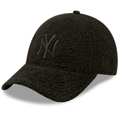 New Era 9Forty Damen Sherpa Cap - BORG NY Yankees schwarz