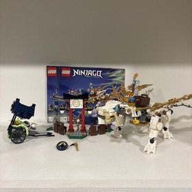 Lego 2015 Ninjago Master Wu Dragon 70734 Incomplete With Manuals  & No Minifigs