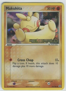 Makuhita (54/106) EX Emerald Stamped Reverse Holo Common Pokemon Card Exc - Bild 1 von 2