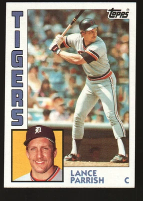 1984 Topps Baseball #640 - Lance Parrish - Detroit Tigers  84-1967 - Image 1 of 2