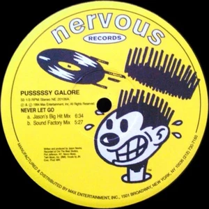 Pusssssy Galore Never Let Go 12 INCH LP NEW - Picture 1 of 1