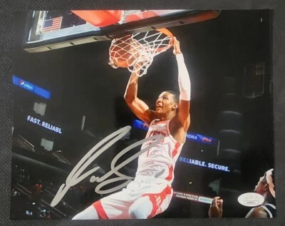 Jabari Smith Jr Signed Autographed 8x10 Houston Rockets NBA JSA AH85921 - Image 1 of 4