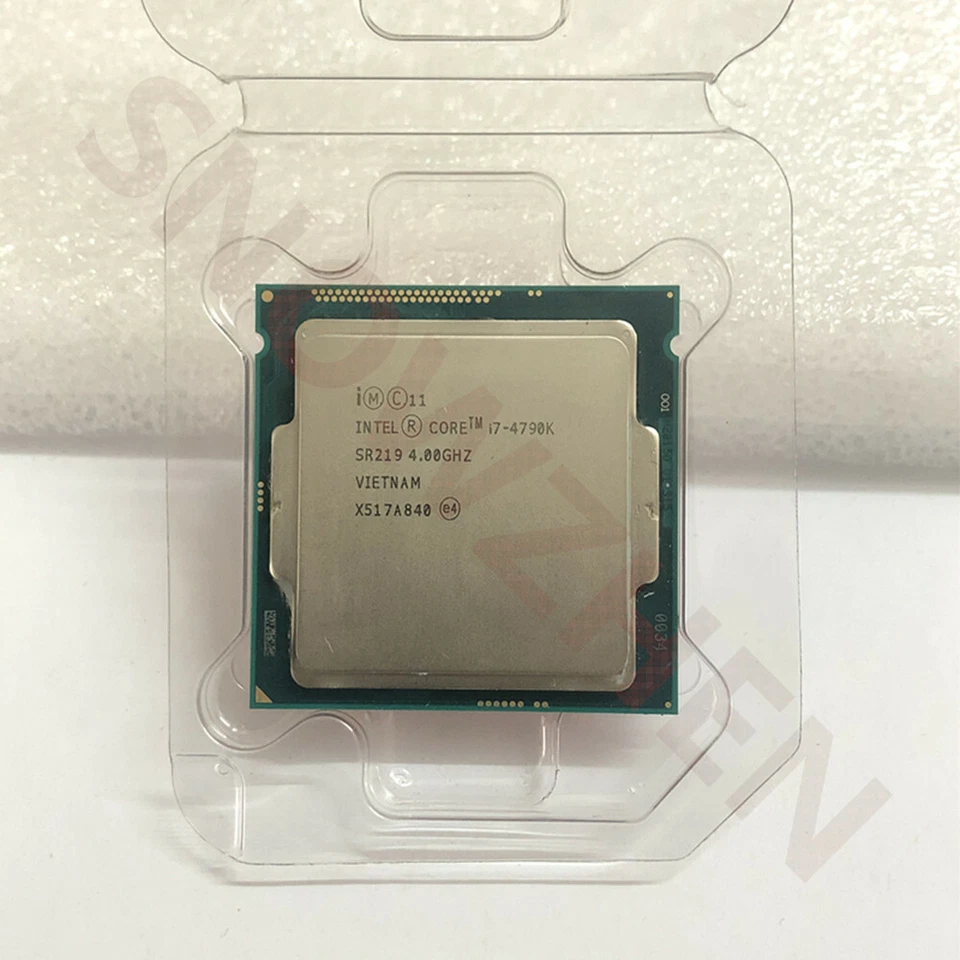 Intel Core i7-4790K CPU Quad-Core 8 Threads 4.0GHz 8M SR219 LGA1150 Processor - Image 1 of 1