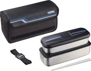 THERMOS DSD-1104W Lunch Box Stainless Bento Heat Preservation 1100ml - Picture 1 of 3