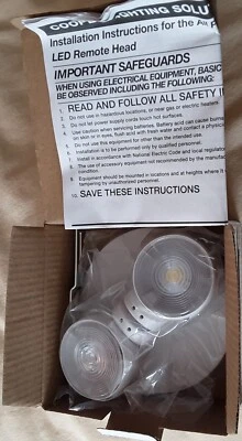 All Pro Thermoplastic ER Light-Wet Location Double Head Plastic White LED Remote - Image 1 of 4