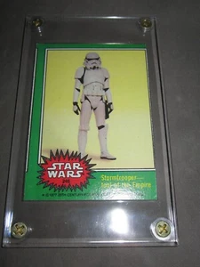 ERROR CARD MISCUT Star Wars #246 1977 miss cut Rare green - Bild 1 von 4