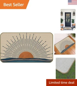 Boho Indoor Outdoor Welcome Door Mat - High Quality Printing & Non Slip - 7x30in - Picture 1 of 6
