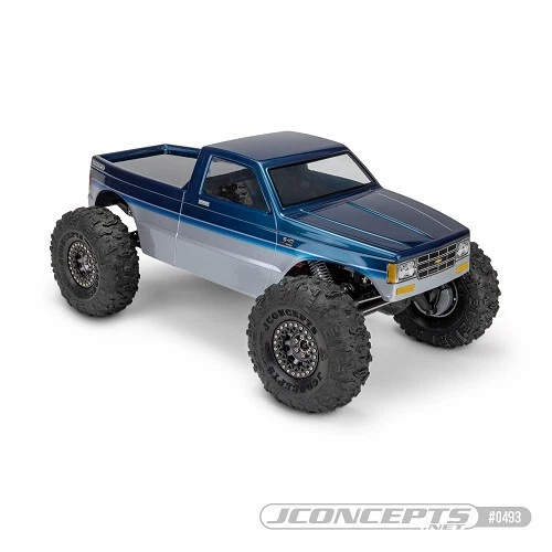 JConcepts Jci Tucked 1990 Chevy S10 Crawler Body 12.3 Wheelbase Clear JCO0493 - Image 1 of 1