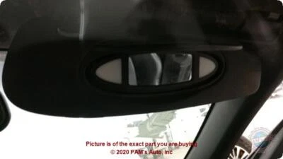 Used Right Sun Visor fits: 2006 Porsche 911 illuminated 997 model Conv Right Gra Foto 1 de 4