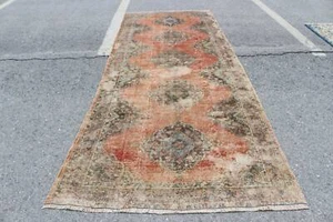 Vintage Rug, Turkish Rug, Antique Rugs, 5x12.5 ft Runner Rug, Anatolian Rug - Picture 1 of 6