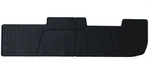 Renault Trafic 2002-2014 Alfombrillas Goma Negro 2. Fila de asientos - Imagen 1 de 5